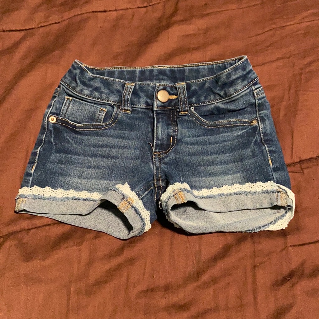 Girls Jean Shorts By Wonder Nation Brand